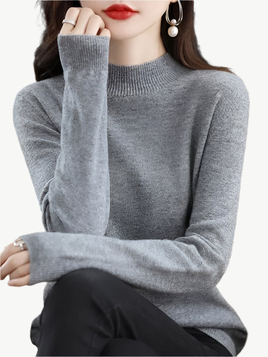 Cozelle - Merino - Wolle - Kaschmir - Pullover - Mayfair ModaGrauS