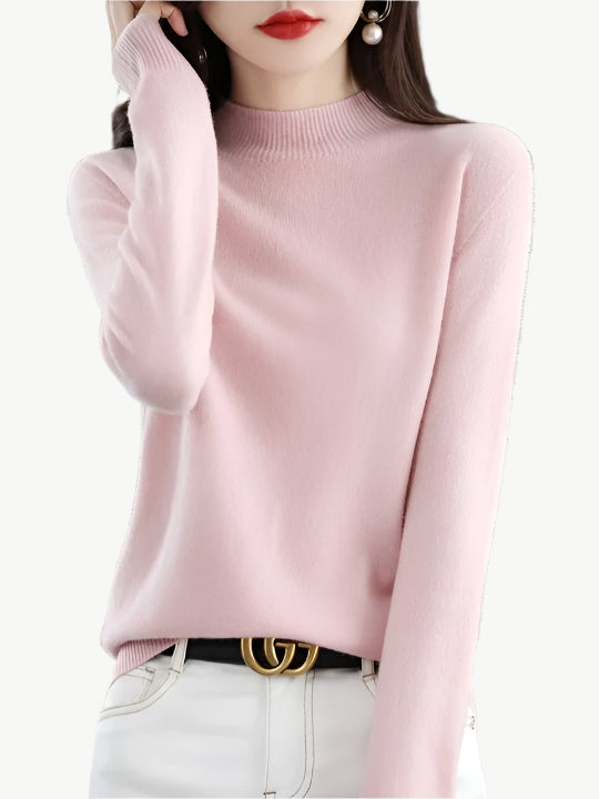 Cozelle - Merino - Wolle - Kaschmir - Pullover - Mayfair ModaHellrosaS