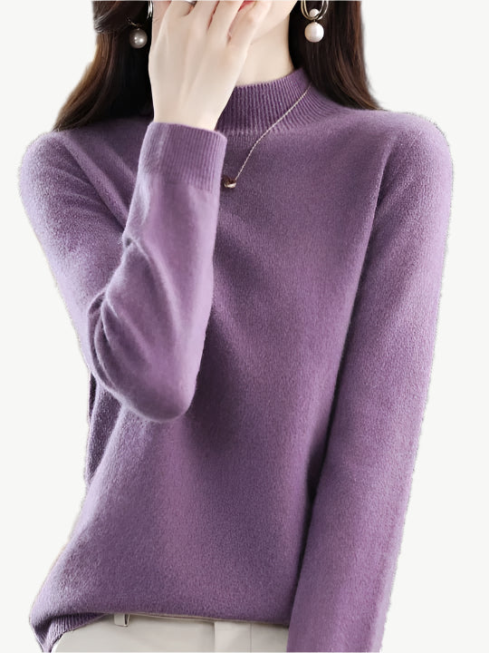 Cozelle - Merino - Wolle - Kaschmir - Pullover - Mayfair ModaViolettS