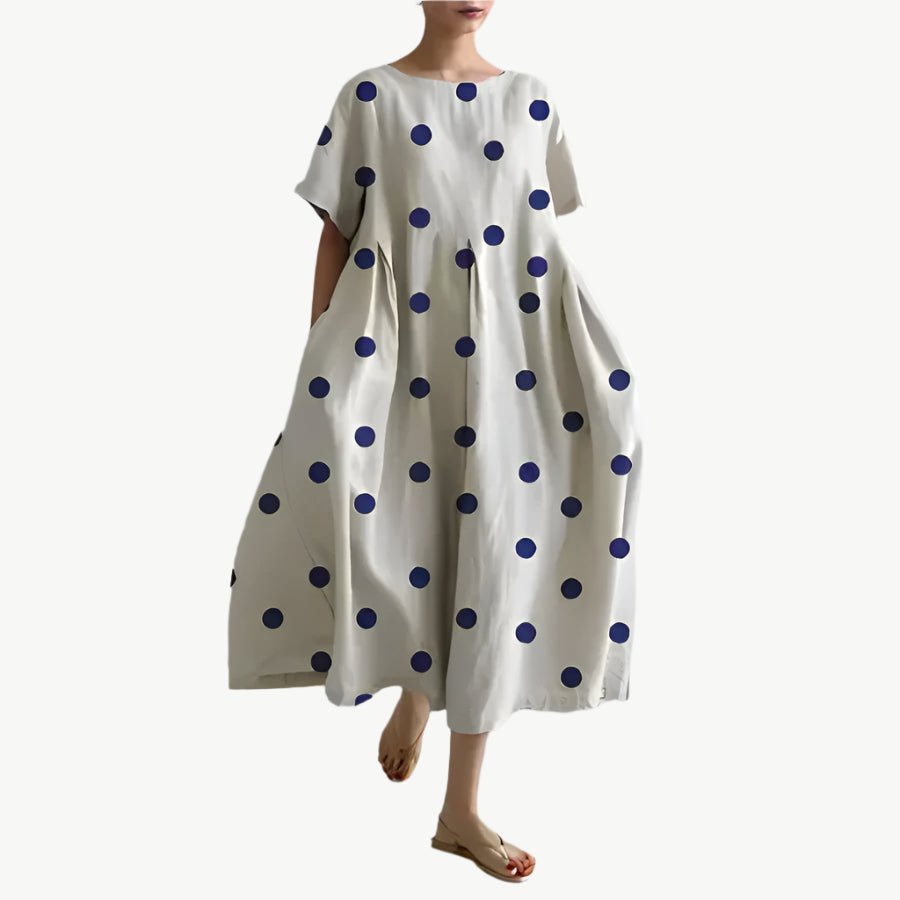 Elin - Lässiges bedrucktes Kleid - Mayfair ModaCremeS