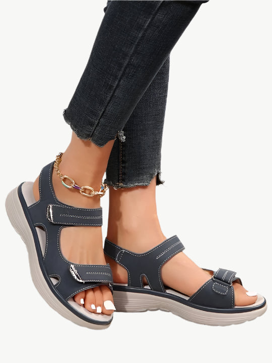 Fralise – Orthopädische Sandalen - Mayfair ModaSchiefergrau34 | 2 UK