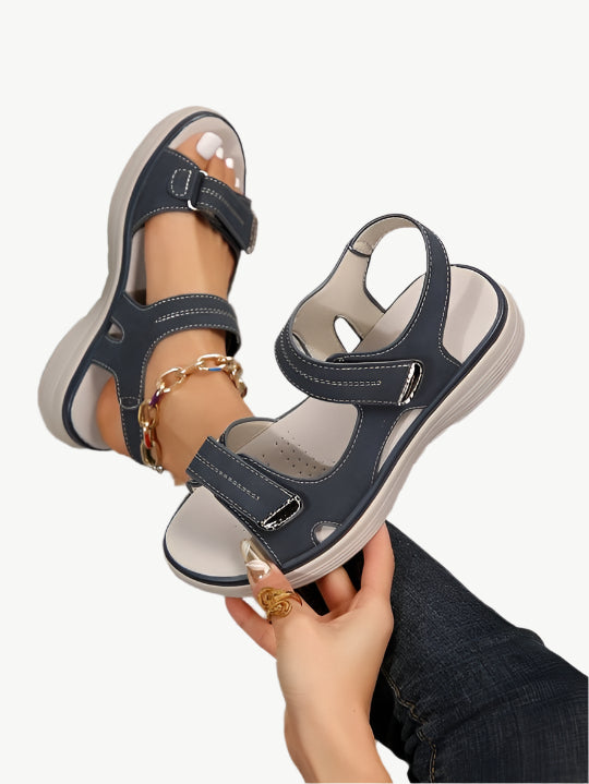 Fralise – Orthopädische Sandalen - Mayfair ModaSchiefergrau34 | 2 UK
