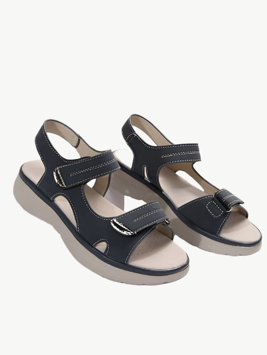 Fralise – Orthopädische Sandalen - Mayfair ModaSchiefergrau34 | 2 UK