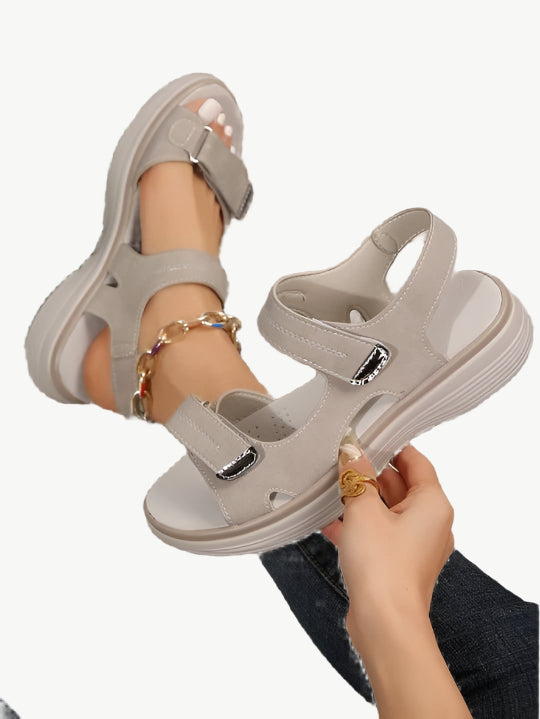 Fralise – Orthopädische Sandalen - Mayfair ModaWarmes Taupe34 | 2 UK