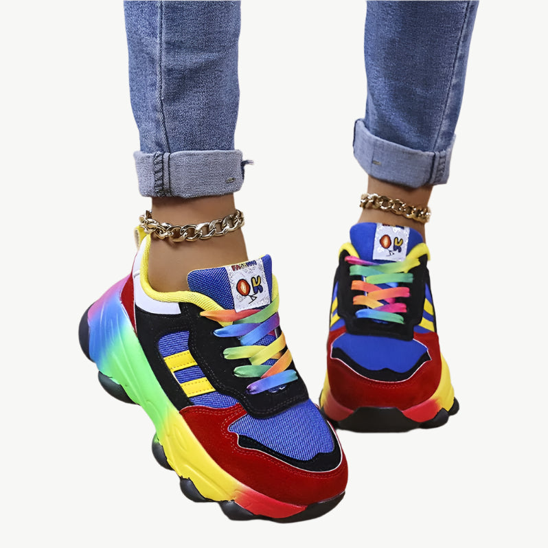 Frana - Bequeme und stylische Sneaker - Mayfair ModaBlau35