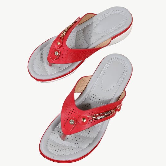 Franza - Orthopädische Sandalen - Mayfair ModaRot35