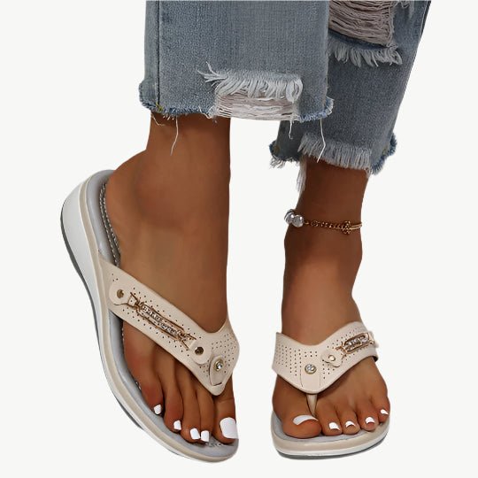 Franza - Orthopädische Sandalen - Mayfair ModaWeiß35