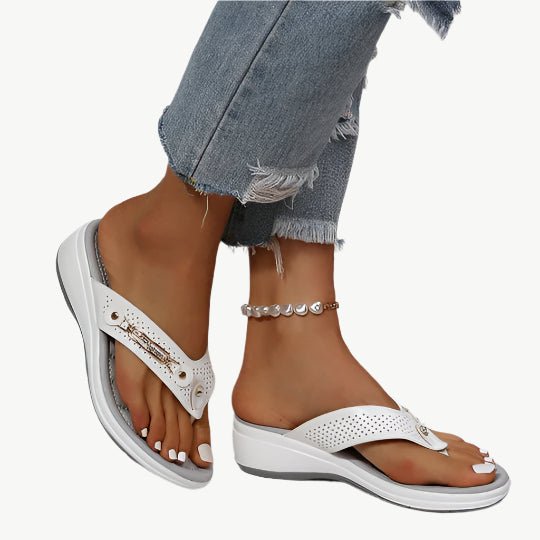 Franza - Orthopädische Sandalen - Mayfair ModaWeiß35