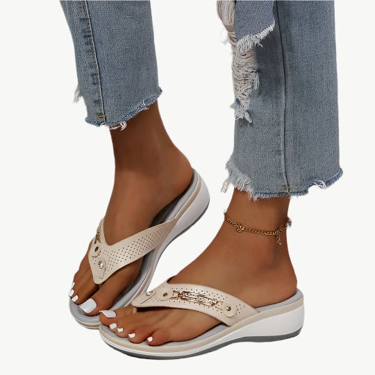 Franza - Orthopädische Sandalen - Mayfair ModaWeiß35