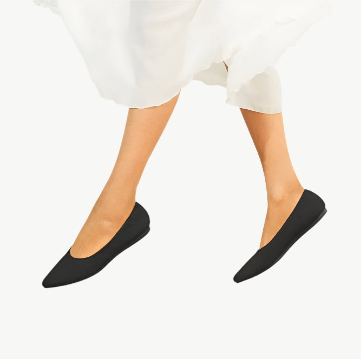 Ida - Schicke, bequeme Flats - Mayfair ModaSchwarz36