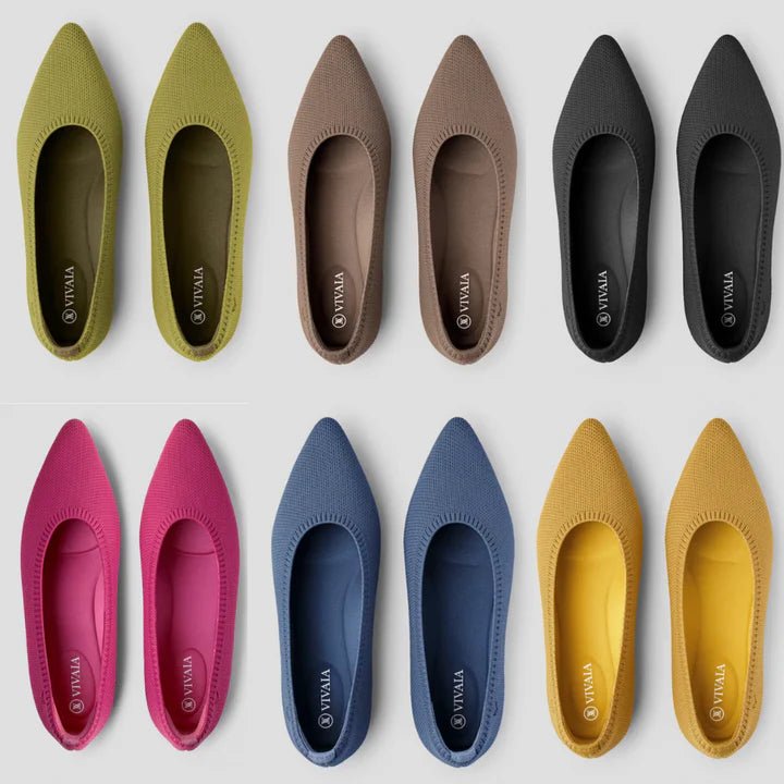 Ida - Schicke, bequeme Flats - Mayfair ModaSchwarz36