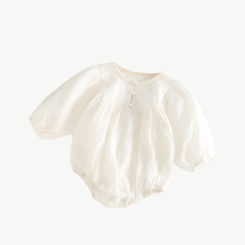 Langarm Strampler für Babys aus Umweltfreundlicher Baumwolle – Bequem & Hypoallergen - Mayfair ModaBraun3M