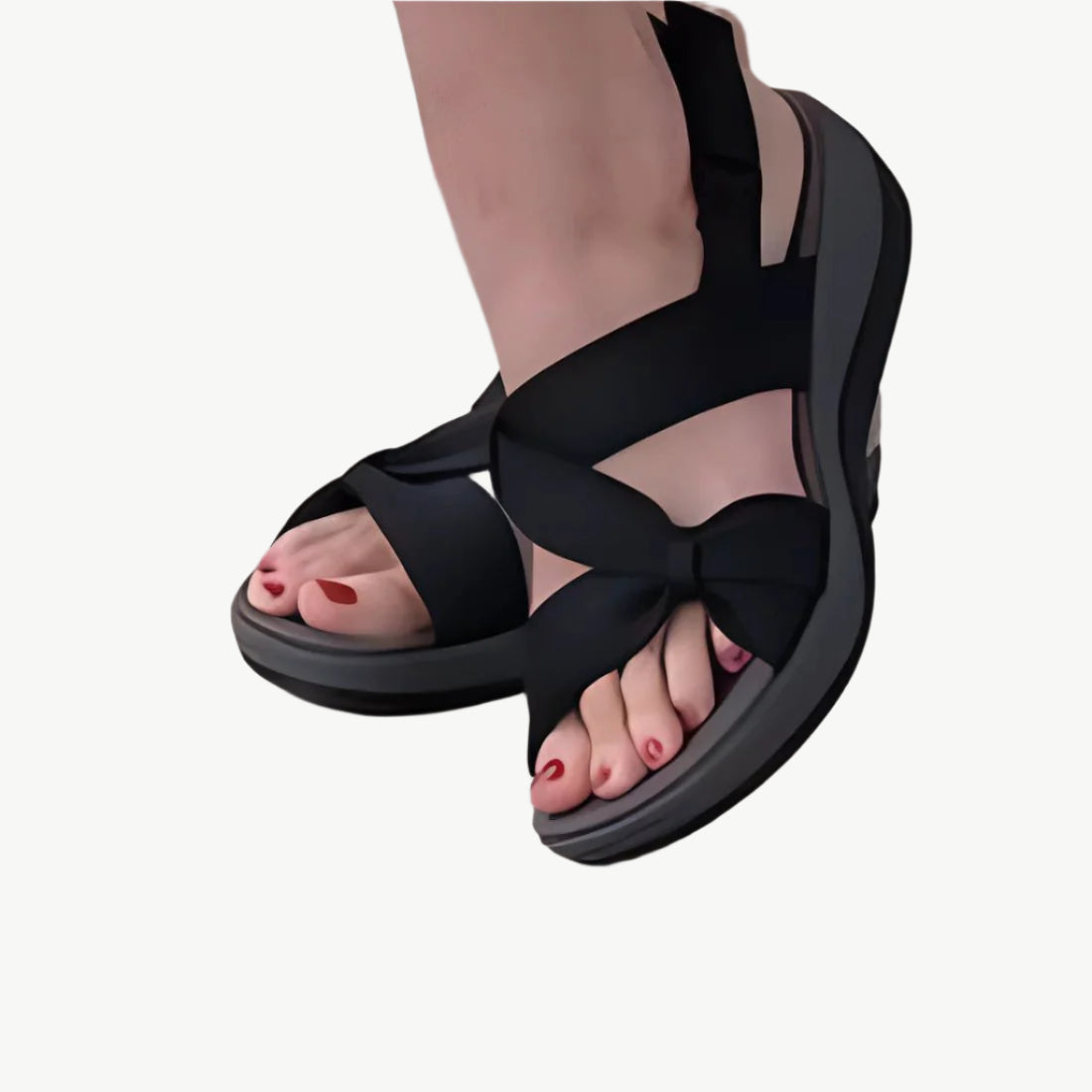 Lou - Rutschfeste, atmungsaktive Sandalen - Mayfair ModaGrau35