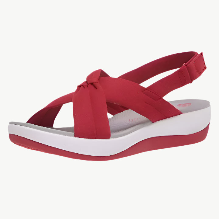 Lou - Rutschfeste, atmungsaktive Sandalen - Mayfair ModaRot35