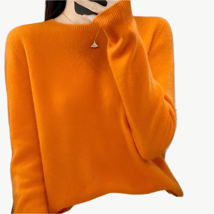 Riana - Schicker Sweater - Mayfair ModaOrangeM