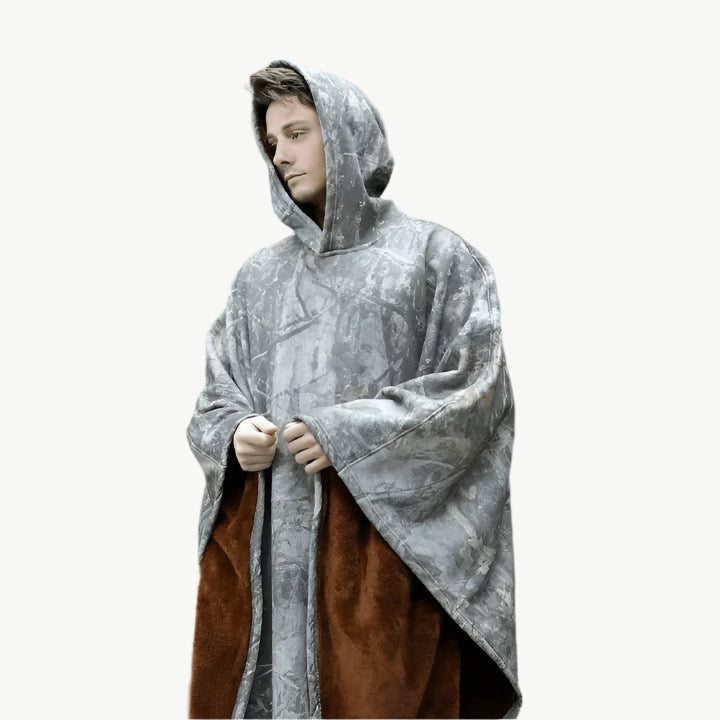 Sera - Langer, vielseitiger Hoodie - Mayfair ModaGraffiti