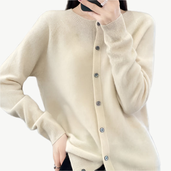 Sienna - Raffinierter Sweater - Mayfair ModaBeigeS