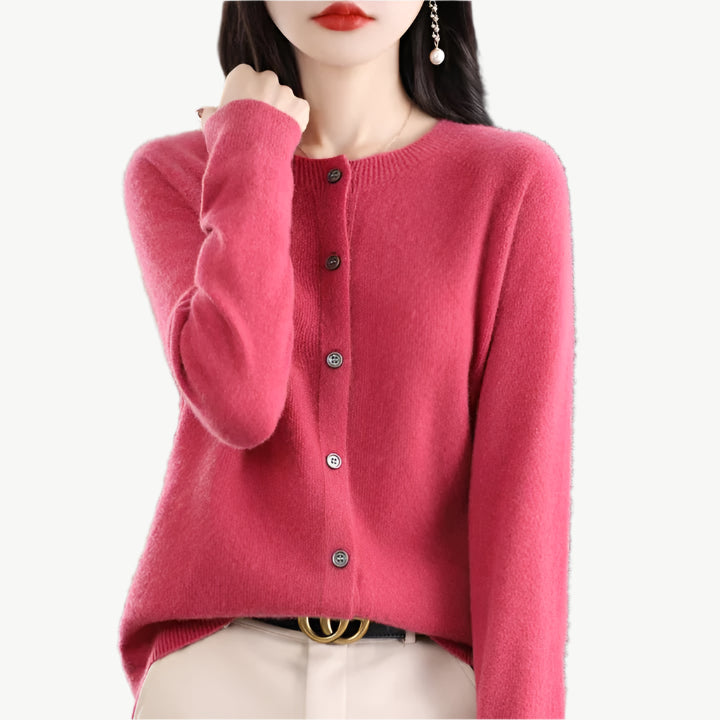Sienna - Raffinierter Sweater - Mayfair ModaHimbeereS