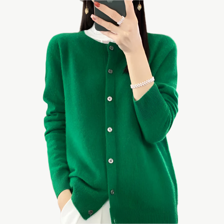 Sienna - Raffinierter Sweater - Mayfair ModaSmaragdS