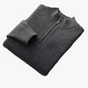 100% MERINO WOOL ZIP UP TRACKSUIT - Mayfair ModaDunkelgrauM