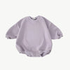 Atmungsaktiver Kinder Sweatshirt Strampler aus Bio - Baumwolle – hypoallergen & umweltfreundlich - Mayfair ModaCreme1 - 3M