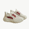 Audie - Modische Turnschuhe - Mayfair ModaBeige - Rot35
