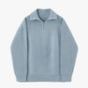 AZURE QUARTER ZIP SWEATER - Mayfair ModaS