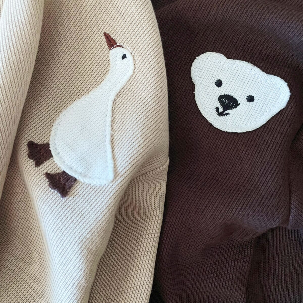 Bio - Baumwoll - Jogger - Set für Kinder – Atmungsaktiv & Hypoallergen - Mayfair ModaBär6 - 9M