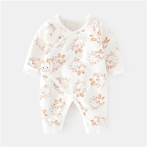 Bio - Baumwolle Babykleidung Set – Atmungsaktive und Hypoallergene Babykleider für Neugeborene - Mayfair ModaKaninchen0 - 3M