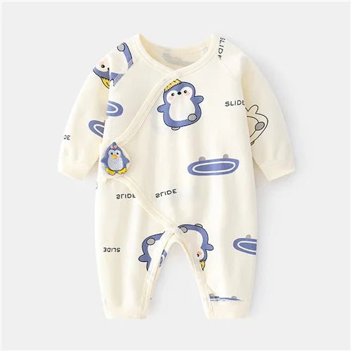 Bio - Baumwolle Babykleidung Set – Atmungsaktive und Hypoallergene Babykleider für Neugeborene - Mayfair ModaPinguin0 - 3M