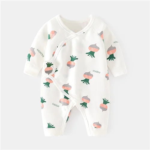 Bio - Baumwolle Babykleidung Set – Atmungsaktive und Hypoallergene Babykleider für Neugeborene - Mayfair ModaRadieschen0 - 3M