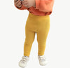 Bio - Baumwolle Doppelpocket Leggings für Kinder – Atmungsaktiv & Hypoallergen - Mayfair ModaGelb12M