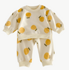 Bio - Baumwolle Jogger - Set für Kinder – Atmungsaktiv & Hypoallergen - Mayfair ModaGelb6M