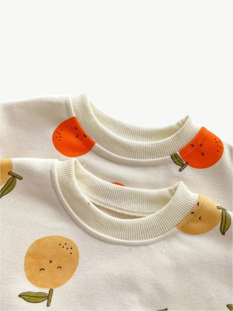 Bio - Baumwolle Jogger - Set für Kinder – Atmungsaktiv & Hypoallergen - Mayfair ModaGelb6M