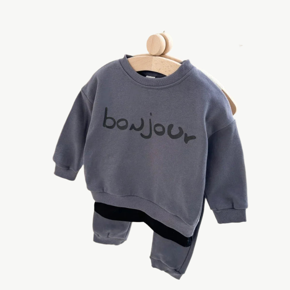 Bio - Baumwolle Jogger Set für Kinder – Atmungsaktiv, Umweltfreundlich & Hypoallergen - Mayfair ModaMarineblau9 - 12M