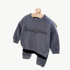Bio - Baumwolle Jogger Set für Kinder – Atmungsaktiv, Umweltfreundlich & Hypoallergen - Mayfair ModaMarineblau9 - 12M