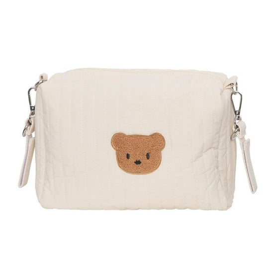 Boho Wickeltasche aus Kork – Praktischer Reisebegleiter für Kinderwagen - Mayfair ModaBär