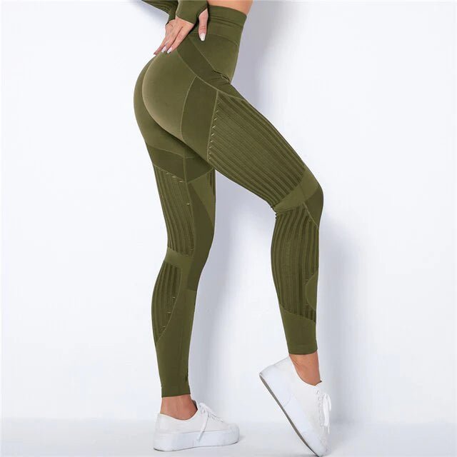 Cherie - Dehnbare Leggings - Mayfair ModaGrünXS