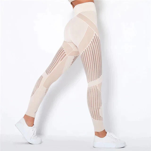 Cherie - Dehnbare Leggings - Mayfair ModaKokosnussXS