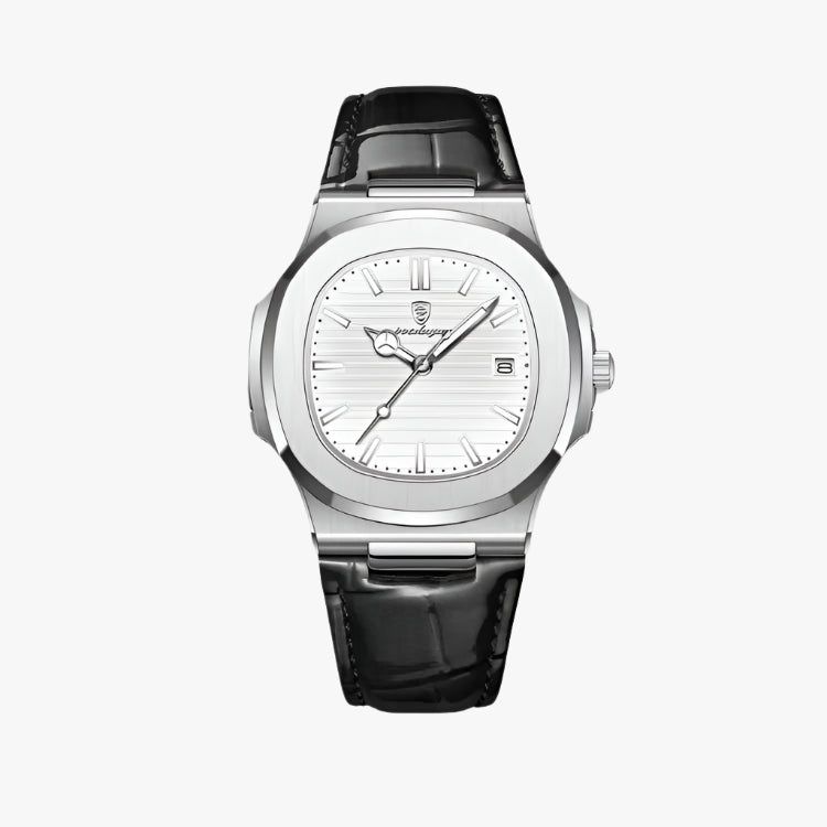 CLASSIC TIMEPIECE SAINT TROPEZ - Mayfair ModaSilber / Weiß