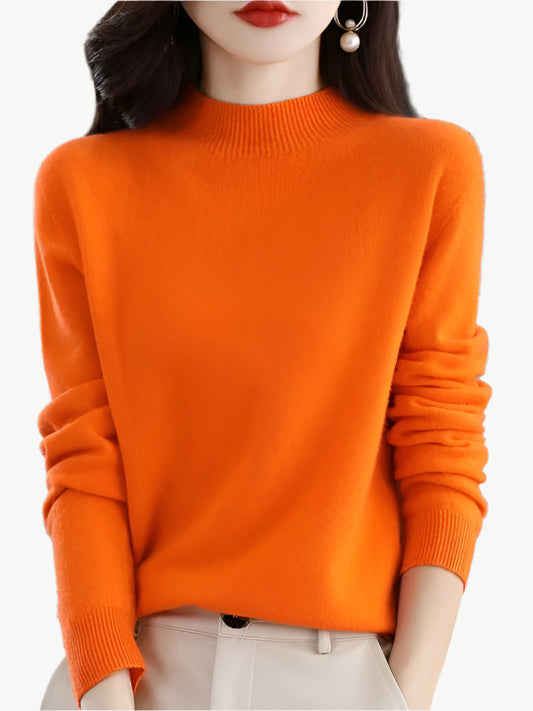 Cozelle - Merino - Wolle - Kaschmir - Pullover - Mayfair ModaOrangeS