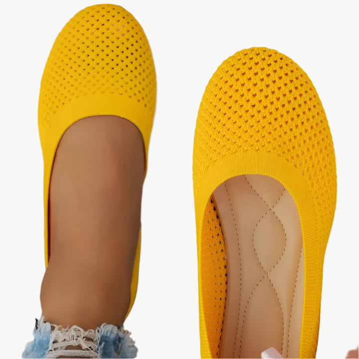 Daisy - Modische Wohnungen - Mayfair ModaGelbEU - 36 | UK - 3 1/2 | USA - 6