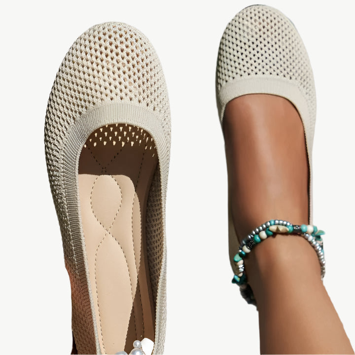 Daisy - Modische Wohnungen - Mayfair ModaWeißEU - 36 | UK - 3 1/2 | USA - 6
