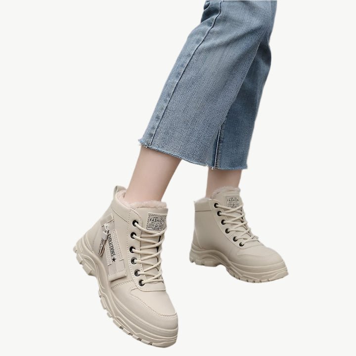 Dizzi - Warm Fleece Schuhen - Mayfair ModaBeige2.5