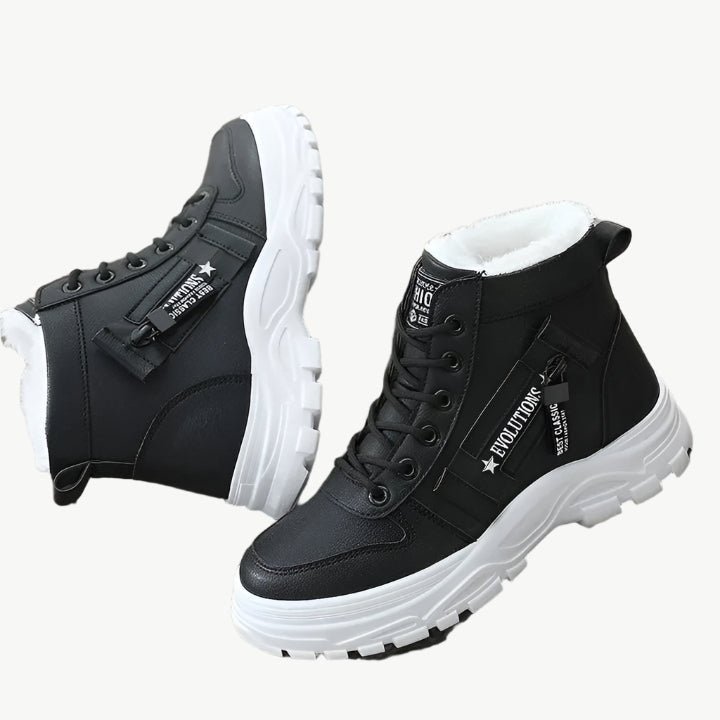 Dizzi - Warm Fleece Schuhen - Mayfair ModaSchwarz2.5