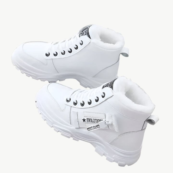 Dizzi - Warm Fleece Schuhen - Mayfair ModaWeiß2.5