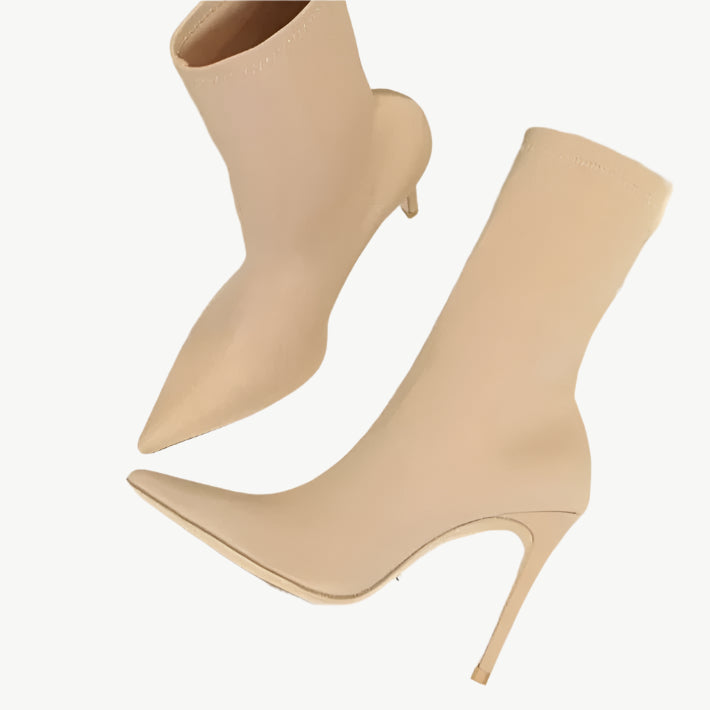 Eira - Stilvolle Stiefel - Mayfair ModaAprikose33