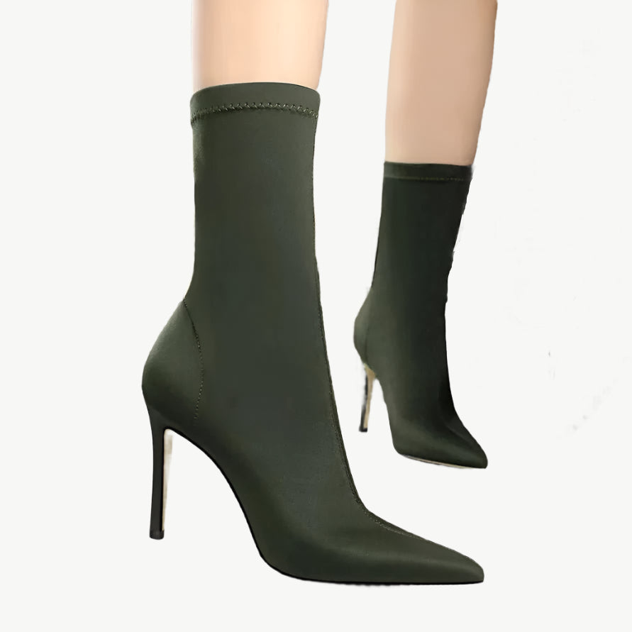 Eira - Stilvolle Stiefel - Mayfair ModaGrün33