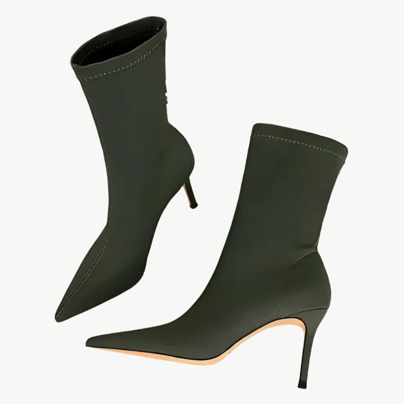 Eira - Stilvolle Stiefel - Mayfair ModaGrün33