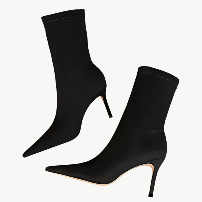 Eira - Stilvolle Stiefel - Mayfair ModaSchwarz33